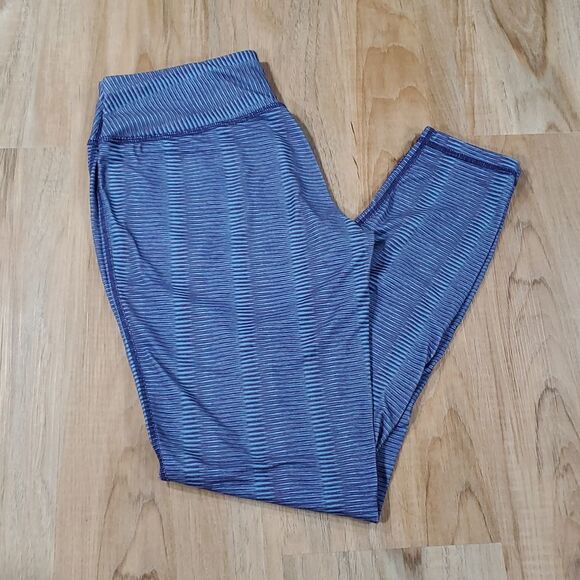 🔹️Prana Purple & Blue Maison Cropped Athletic Pants Small - Picture 2 of 8